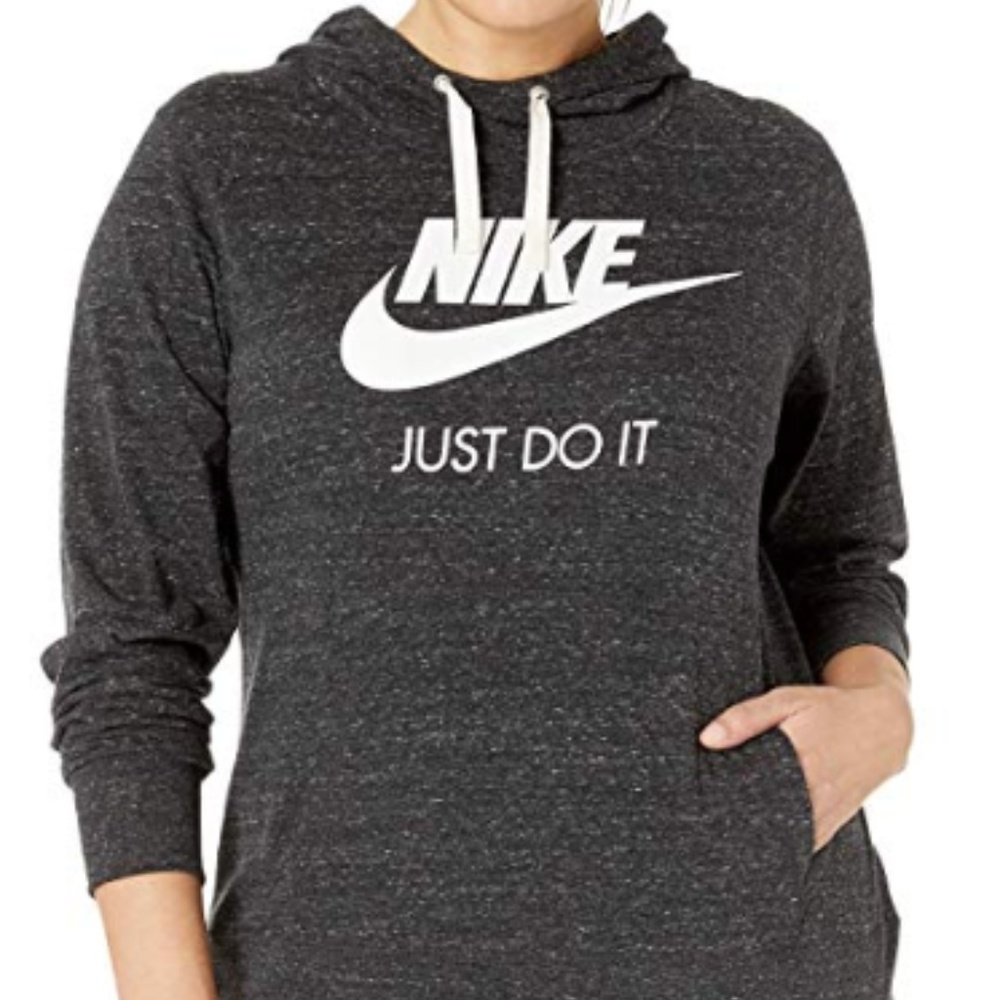 Nike Womens Plus Size Gym Vintage HBR Hoodie 1X